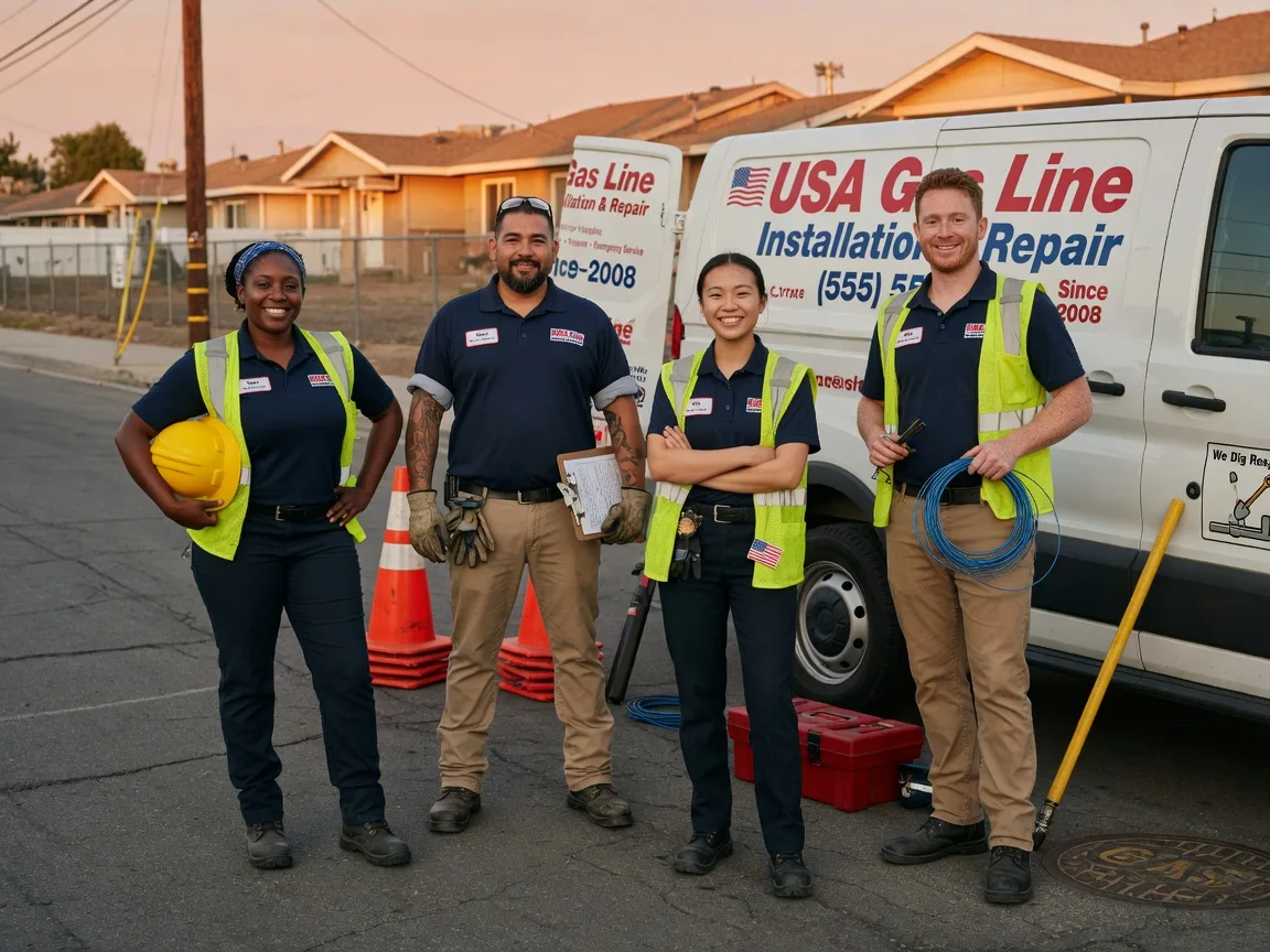 Gas Line Installation company in Fort Supply, OK